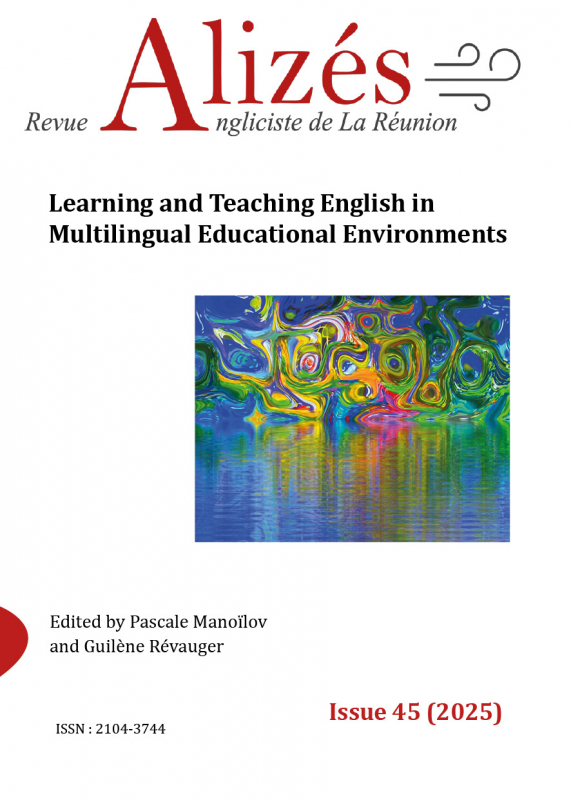 Alizés 45 front cover